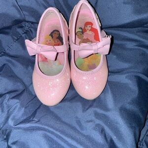 Disney Pink Glitter Princess Dress Shoes